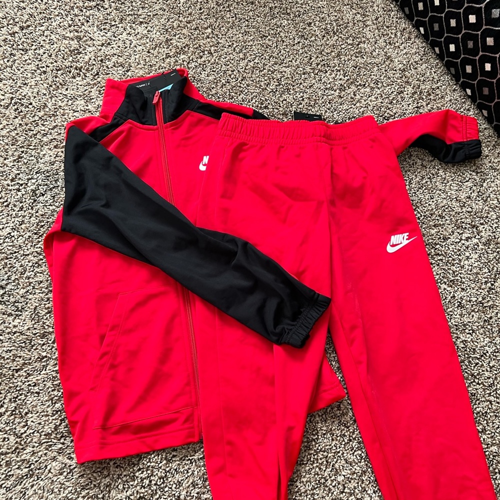 Nike sportswear big kids tracksuit track style